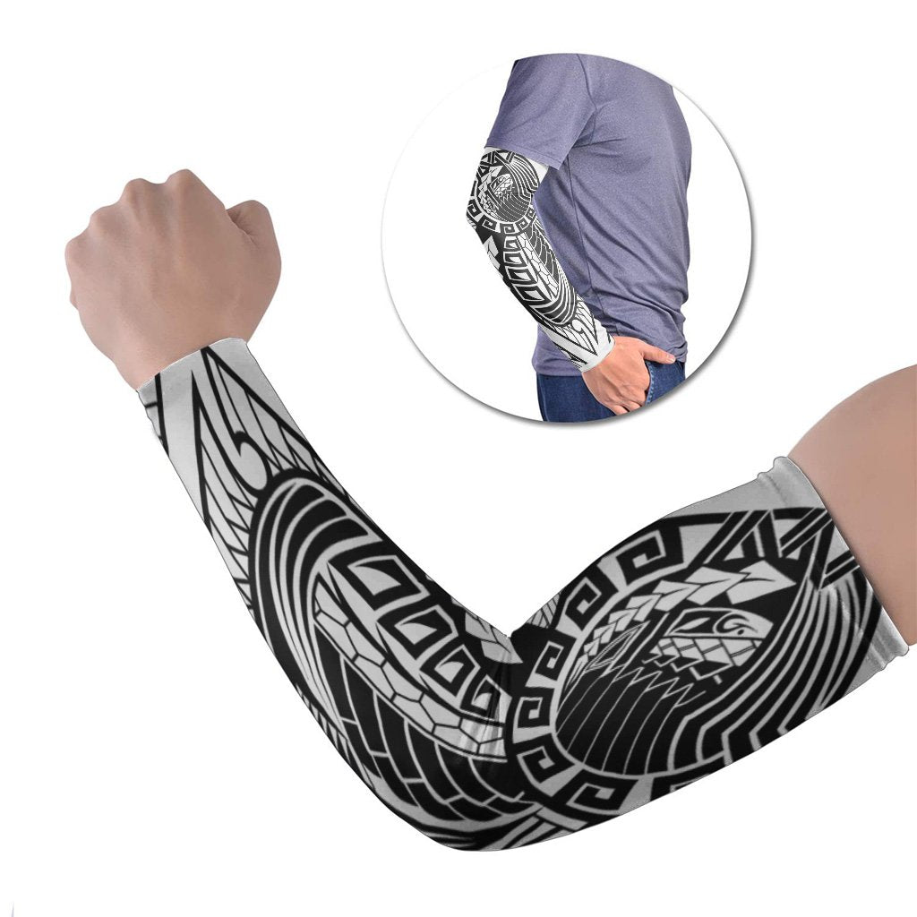 Polynesian Arm Sleeve 55 (Set of Two) Set of 2 Black - Polynesian Pride