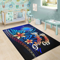 Marshall Islands Area Rug - Vintage Tribal Mountain - Polynesian Pride