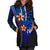 Vanuatu Hoodie Dress - Vintage Tribal Mountain - Polynesian Pride