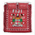 Fiji Bedding Set Pattern - Fijian Tapa Pattern Red LT13 - Polynesian Pride