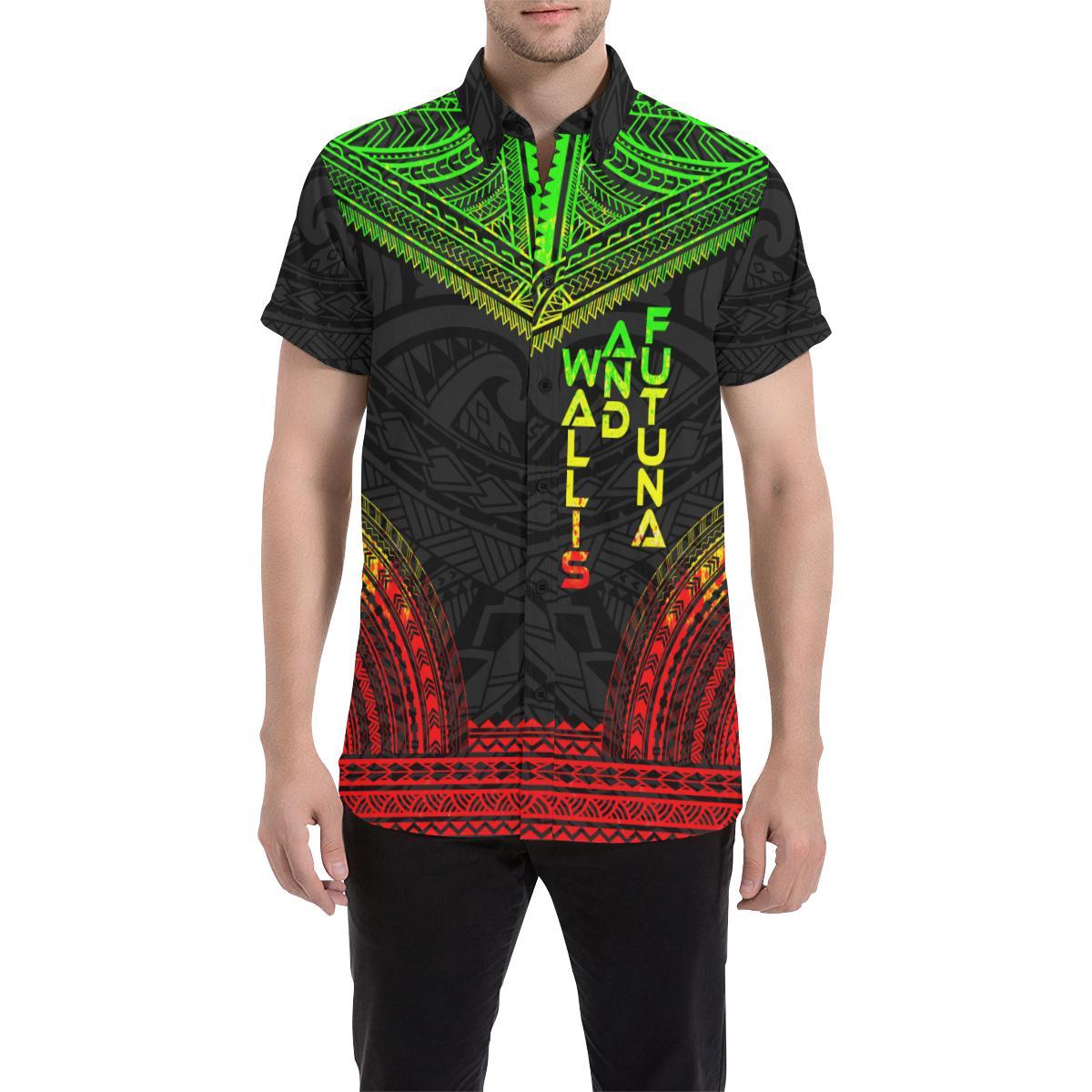 Wallis and Futuna Polynesian Chief Shirt - Reggae Version - Polynesian Pride