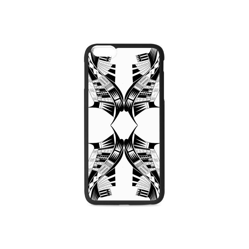 Polynesian 19 Rubber Phone Case One Size iPhone 6/6s Plus Black - White - Polynesian Pride