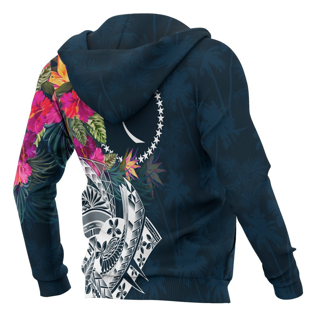 Chuuk Zip up Hoodie Chuuk Summer Vibes - Polynesian Pride