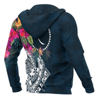 Chuuk Zip up Hoodie Chuuk Summer Vibes - Polynesian Pride