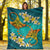 Cook Islands Polynesian Blanket - Manta Ray Ocean - Polynesian Pride