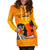 American Samoa Women's Hoodie Dress - Taema II Leone - Polynesian Pride