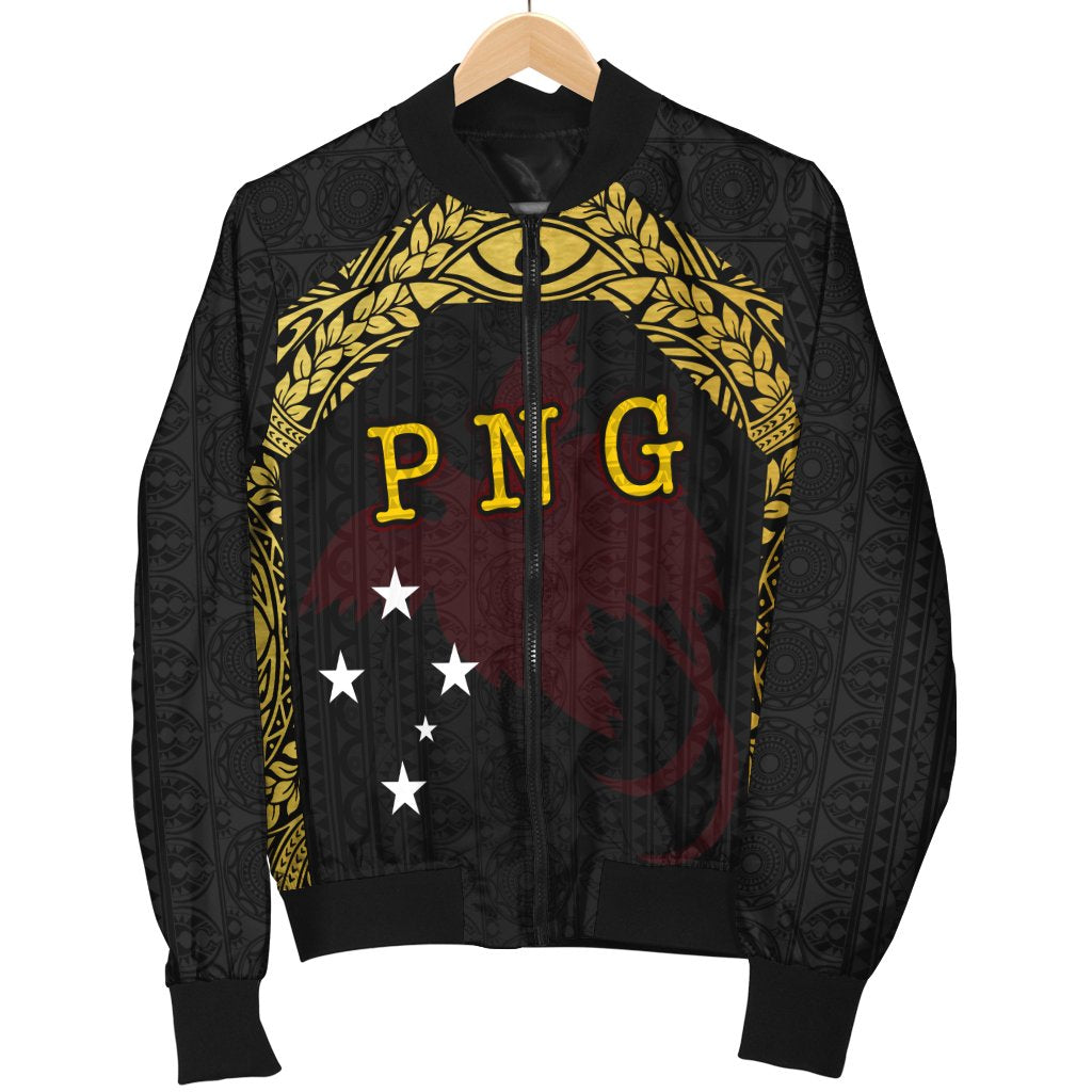 Papua New Guinea Women's Bomber Jacket - Erudite Eye - Polynesian Pride