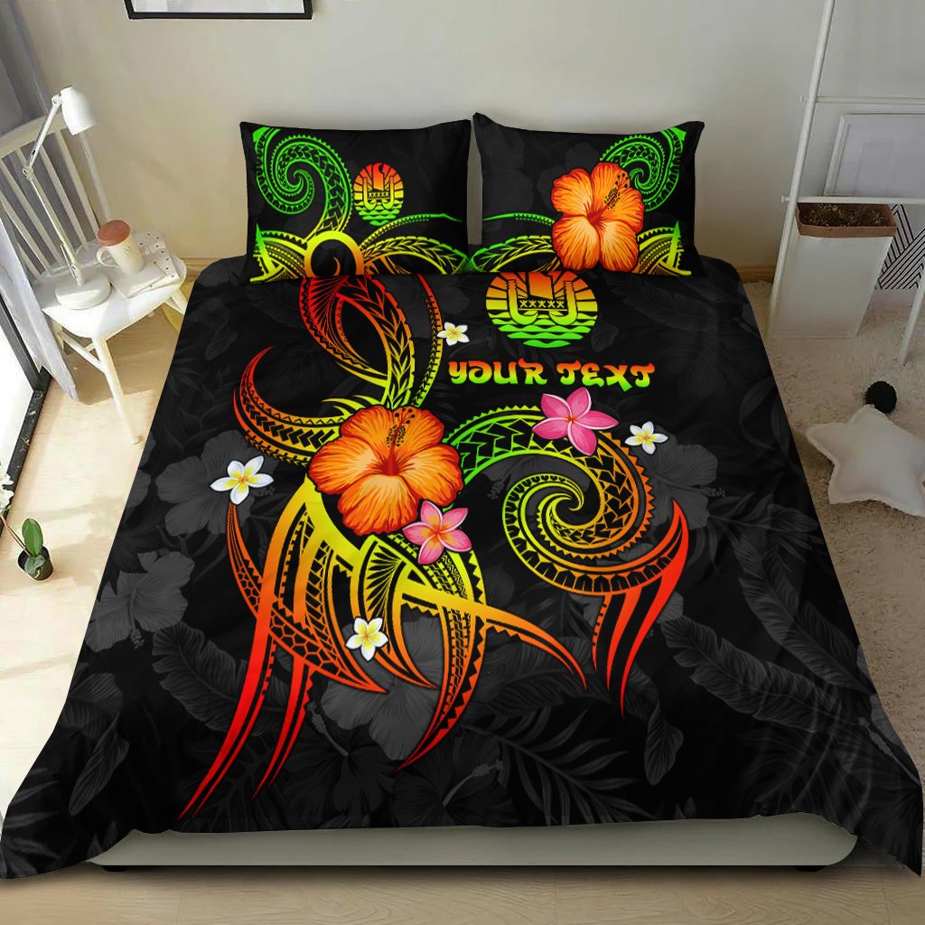 Polynesian Tahiti Personalised Bedding Set - Legend of Tahiti (Reggae) Reggae - Polynesian Pride