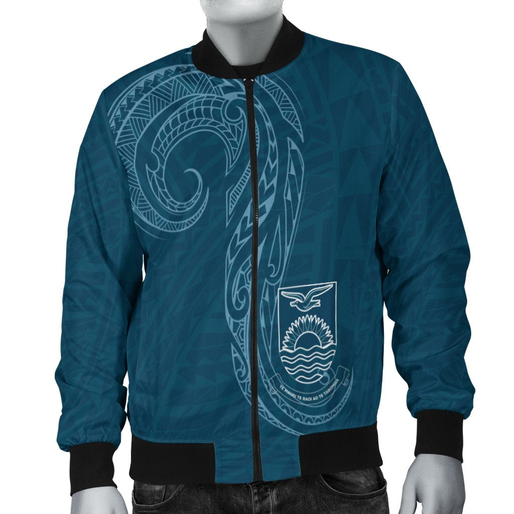 Kiribati Men's Bomber Jacket - Polynesian Style - Polynesian Pride