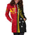 Papua New Guinea Independence Anniversary Polynesian Tribal Hoodie Dress - LT12 - Polynesian Pride