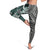 Polynesian Leggings - Turtle With Ethnic Motives And Floral Elements - LT20 - Polynesian Pride