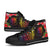 Tuvalu High Top Shoes - Tropical Hippie Style - Polynesian Pride