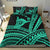 Hawaii Shaka Polynesian Tribal Turquoise Bedding Set - LT12 - Polynesian Pride