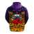 Custom Samoa Hoodie Hibiscus With Tribal LT12 - Polynesian Pride