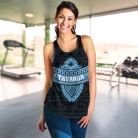 Tavarua Fiji Tapa Tribal Women Tank Top - LT12 - Polynesian Pride