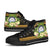 Marshall Islands High Top Shoes - Polynesian Gold Patterns Collection - Polynesian Pride