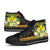 Hawaii Kanaka Maoli High Top Shoes - Polynesian Gold Patterns Collection - Polynesian Pride