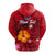 Custom Tahiti Maohi Zip Hoodie Hibiscus With Tribal LT12 - Polynesian Pride