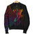 Kosrae State Men's Bomber Jacket - Butterfly Polynesian Style - Polynesian Pride