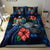 Fiji Polynesian Bedding Set - Blue Turtle Hibiscus - Polynesian Pride