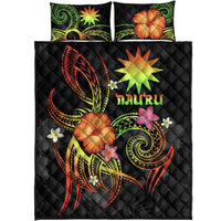 Nauru Polynesian Quilt Bed Set - Legend of Nauru (Reggae) - Polynesian Pride