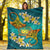 Samoa Polynesian Blanket - Manta Ray Ocean - Polynesian Pride