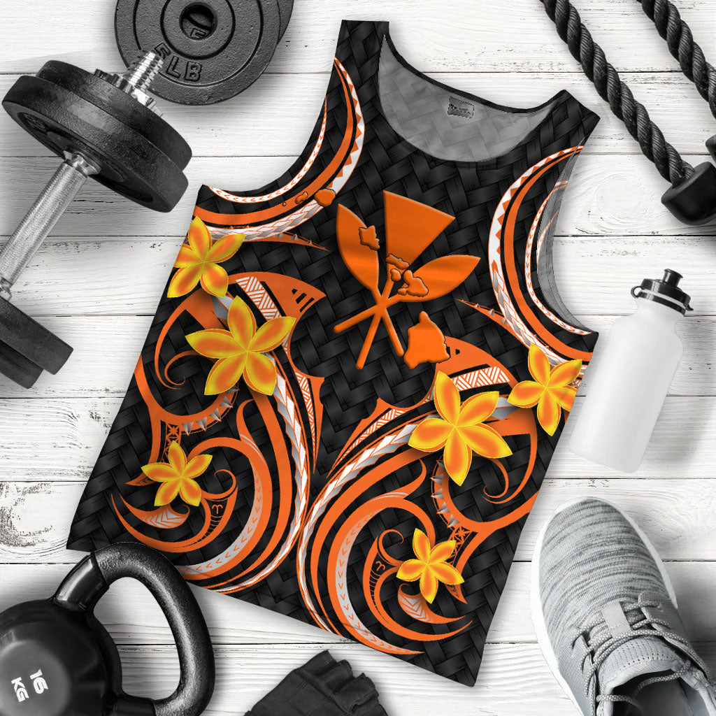 Hawaii Hula Girl Floral Men Tank Top - LT12 - Polynesian Pride