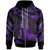 Pohnpei Polynesian Custom Zip Hoodie Polynesian Tattoo Purple Version Unisex Purple - Polynesian Pride