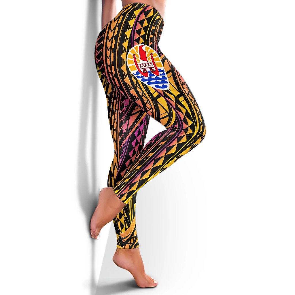 Tahiti Leggings - Special Polynesian Ornaments - Polynesian Pride