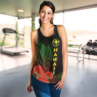 Hawaii Polynesian Women Racerback Tank - Ohia Lehua - LT12 - Polynesian Pride
