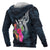 Kosrae Micronesia Hoodie Tropical Flowers - Polynesian Pride