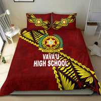 Tonga Vava'u High School Tongan Patterns Bedding Set - LT12 - Polynesian Pride