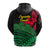 Vanuatu Espiritu Santo Hoodie Kava With Hibiscus LT12 - Polynesian Pride