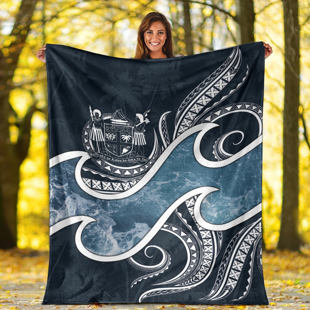 Fiji Polynesian Premium Blanket - Ocean Style - Polynesian Pride