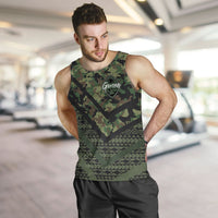Guam Men Tank Top - Custom Guam Camo Deluxe Polynesian Tattoo - Polynesian Pride