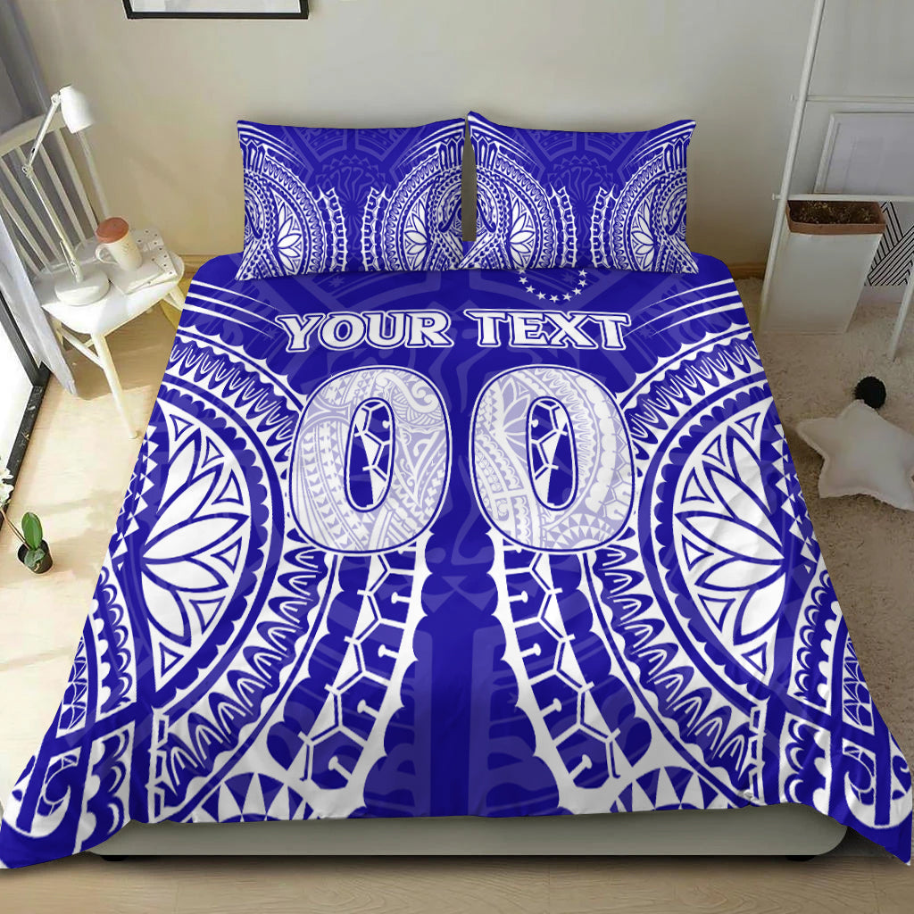(Custom Personalised) Cook Islands Rakahanga Bedding Set - Tribal Pattern - LT12 - Polynesian Pride