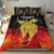 Papua New Guinea Bedding Set Independence Day Special Style LT16 Black - Polynesian Pride