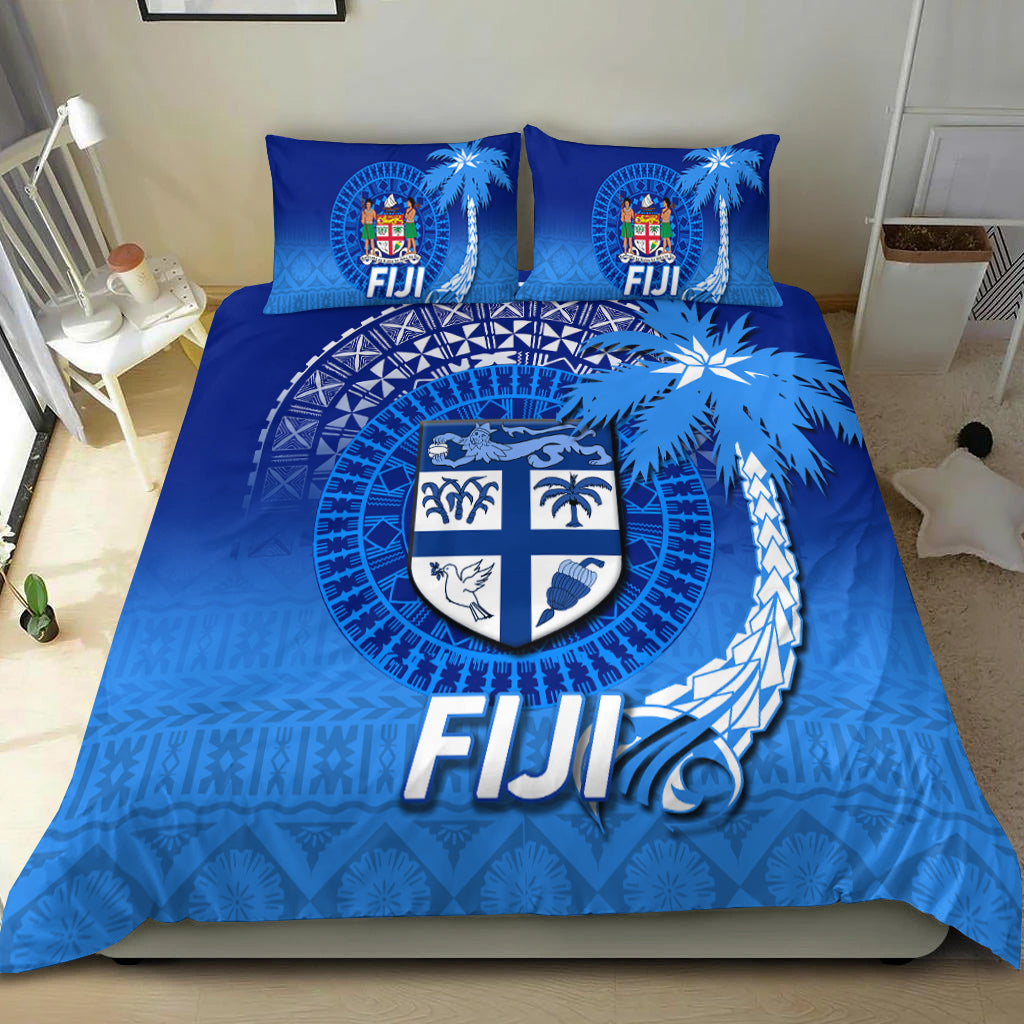 Fiji Tapa Tribal Coconut Tree Bedding Set - LT12 - Polynesian Pride