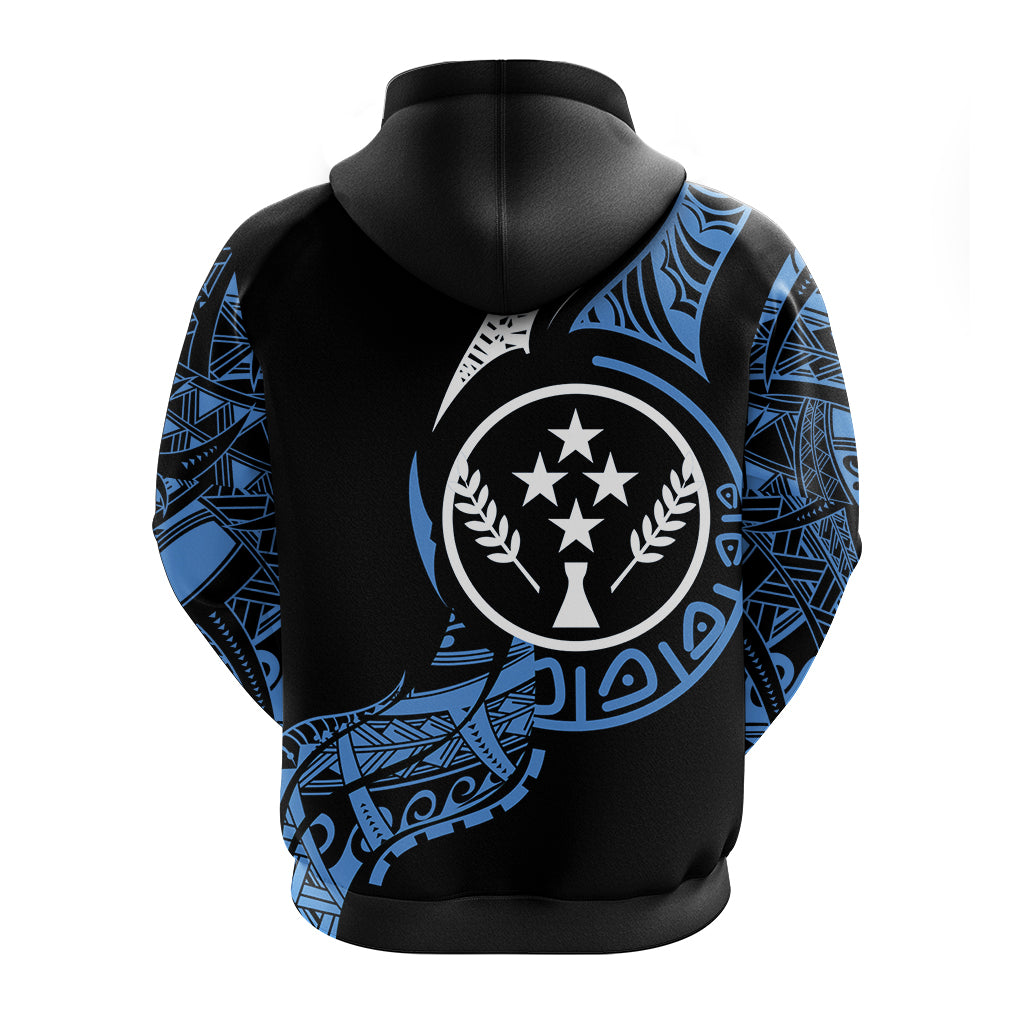 Kosrae Zip up Hoodie Micronesia Pride LT12 - Polynesian Pride