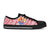 French Polynesia Tahiti Canvas Shoe - Coat of Arms on Polynesian Pattern A0 - Polynesian Pride