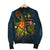 New Caledonia Polynesian Men's Bomber Jacket - Legend of New Caledonia (Blue) - Polynesian Pride