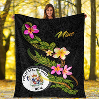 Niue Polynesian Blanket - Plumeria Tribal - Polynesian Pride
