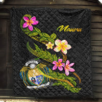 Nauru Polynesian Quilt - Plumeria Tribal - Polynesian Pride