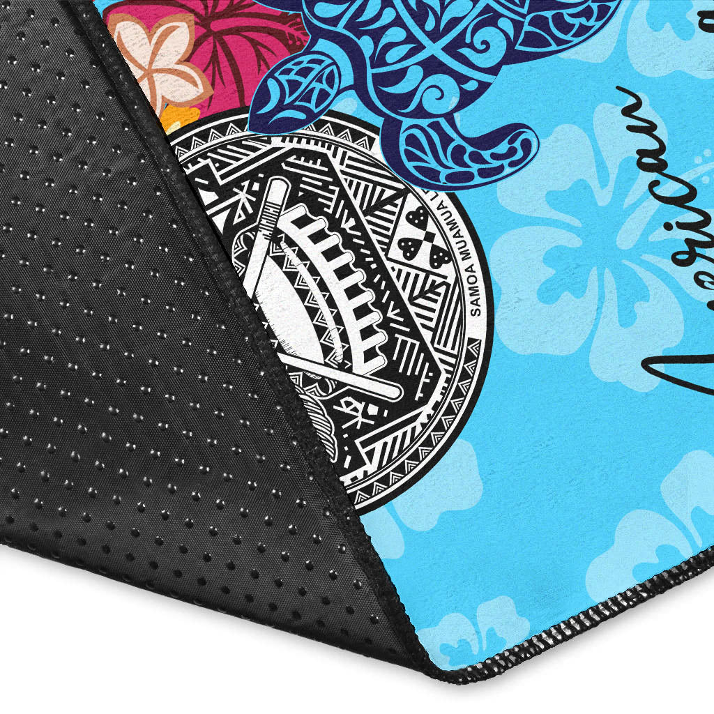 American Samoa Area Rug - Tropical Style - Polynesian Pride