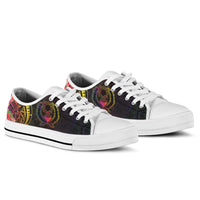 Pohnpei Low Top Shoes - Tropical Hippie Style - Polynesian Pride