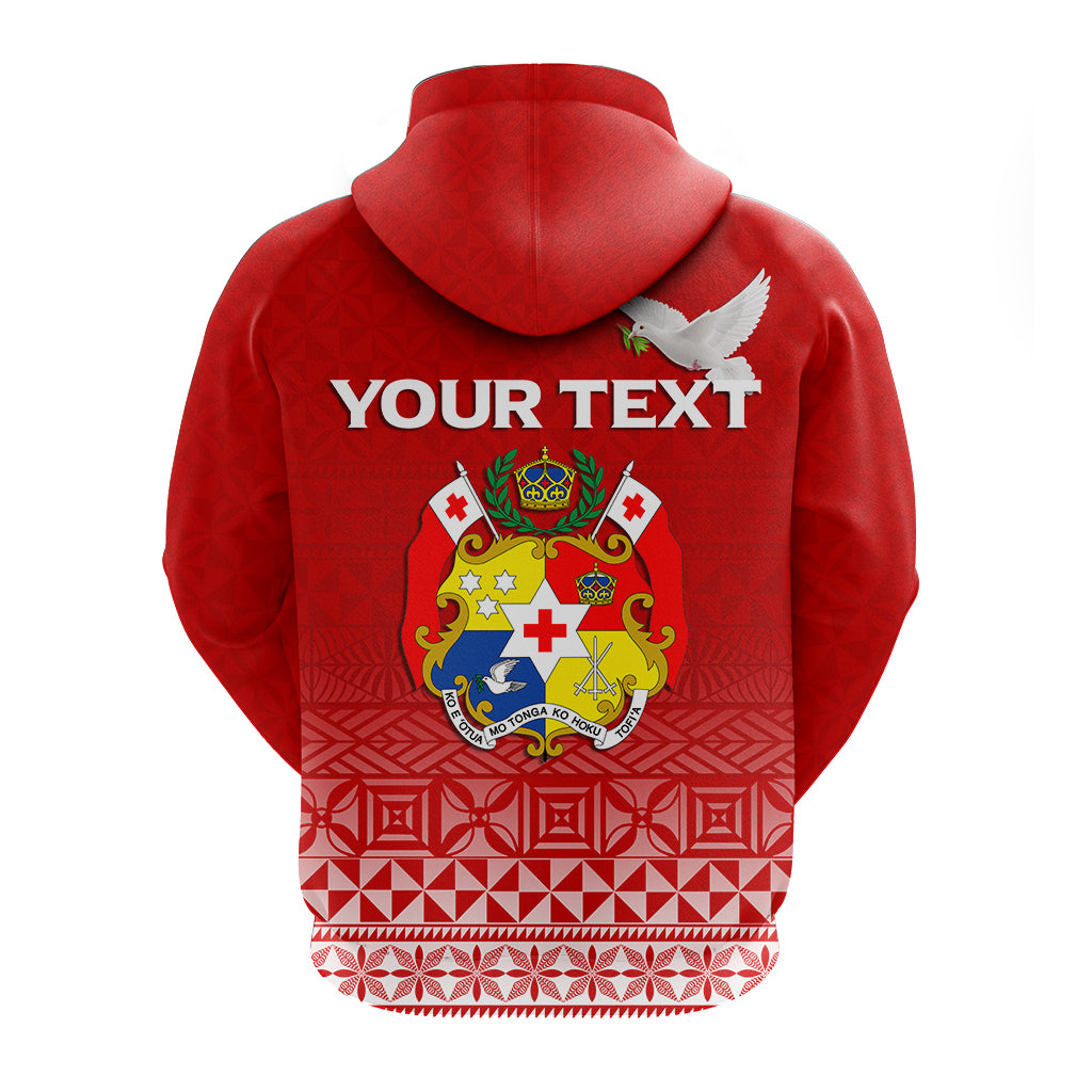 Custom Tonga Eua Hoodie Tongan Pattern LT12 - Polynesian Pride
