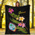 Guam Polynesian Blanket - Plumeria Tribal - Polynesian Pride