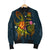 Tuvalu Polynesian Men's Bomber Jacket - Legend of Tuvalu (Blue) - Polynesian Pride