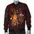 Niue Polynesian Personalised Men's Bomber Jacket - Legend of Niue (Red) - Polynesian Pride