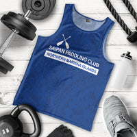(Custom Personalised) Saipan Paddling Club Spc Men's Tank Top - LT12 - Polynesian Pride